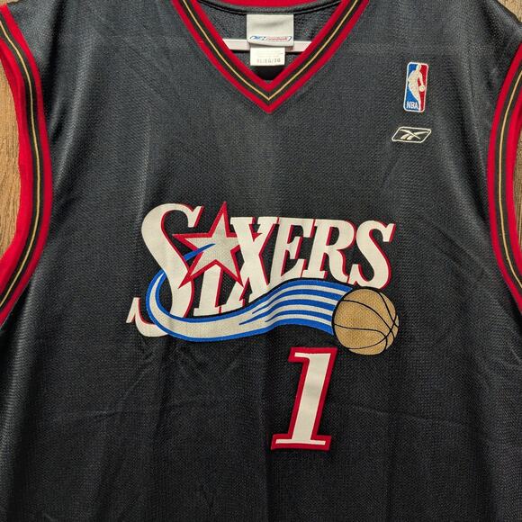 Y2K Philadelphia Seventy Sixers NBA Basketball Jersey - Picture 3 of 6